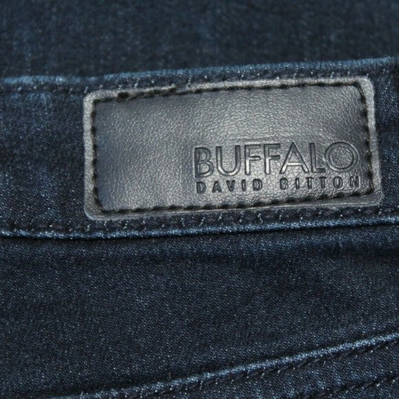 Women's BUFFALO David Bitton Stretch Skinny Ankle Grazer Mid Rise Jeans - Picture 5 of 9